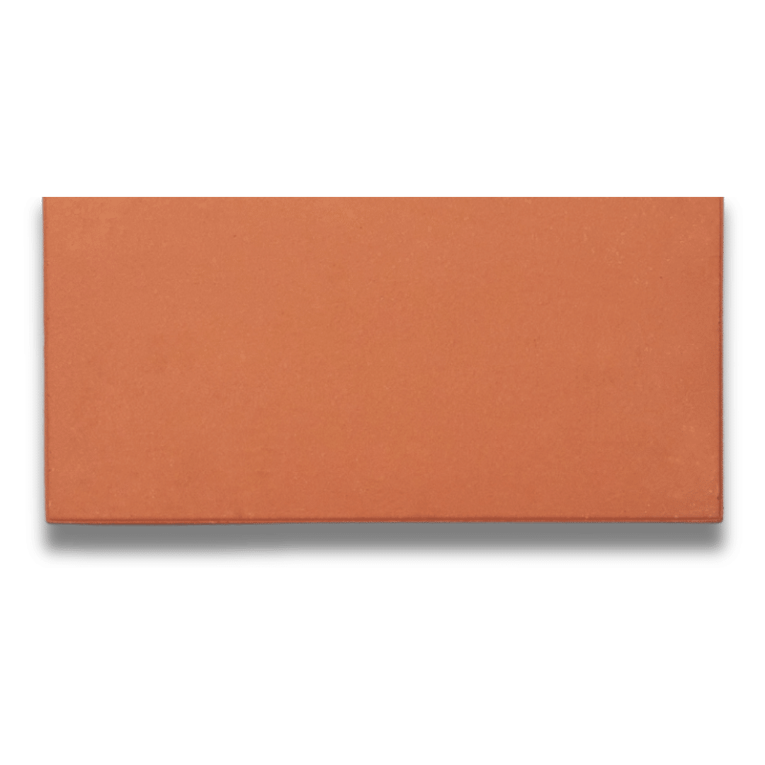 กระเบื้องดินเผา 4x8" สีไลท์เรด