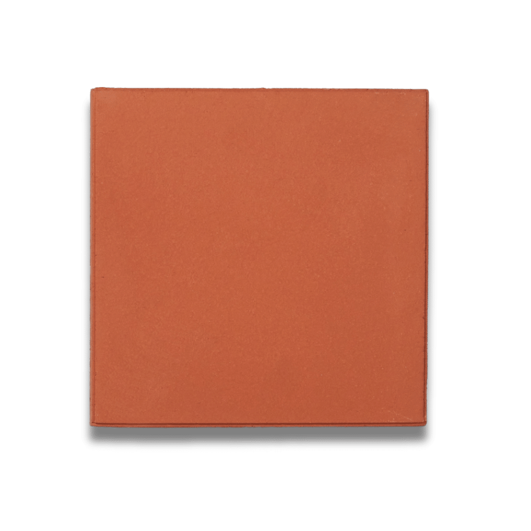 กระเบื้องดินเผา 6x6" สีไลท์เรด