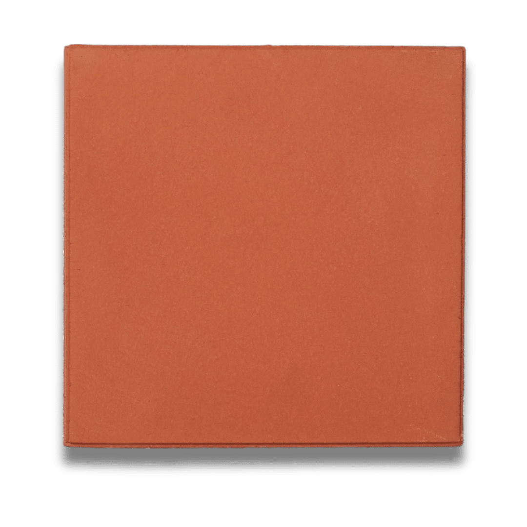 กระเบื้องดินเผา 8x8" สีไลท์เรด