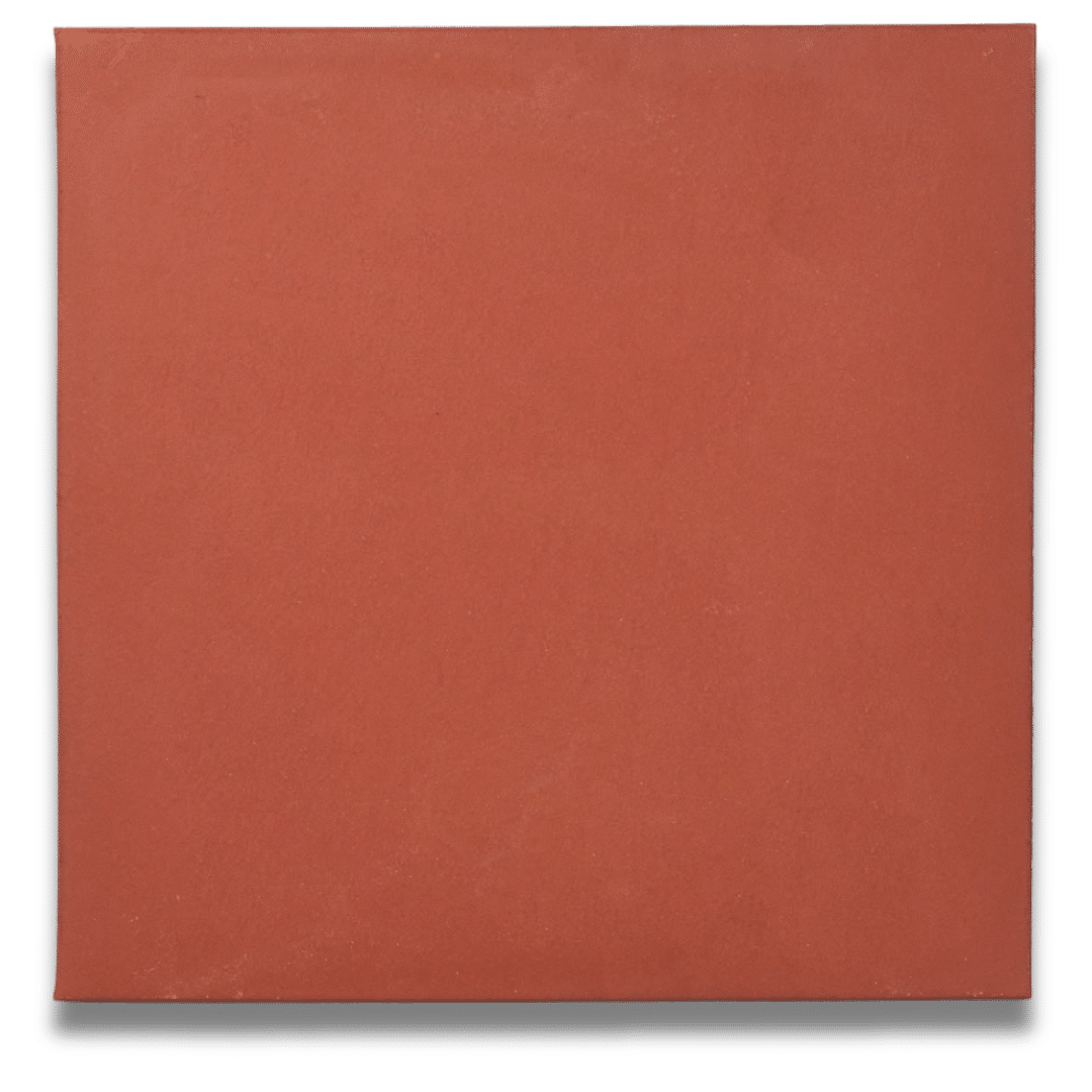 กระเบื้องดินเผา 12x12" สีเบอร์กันดี้