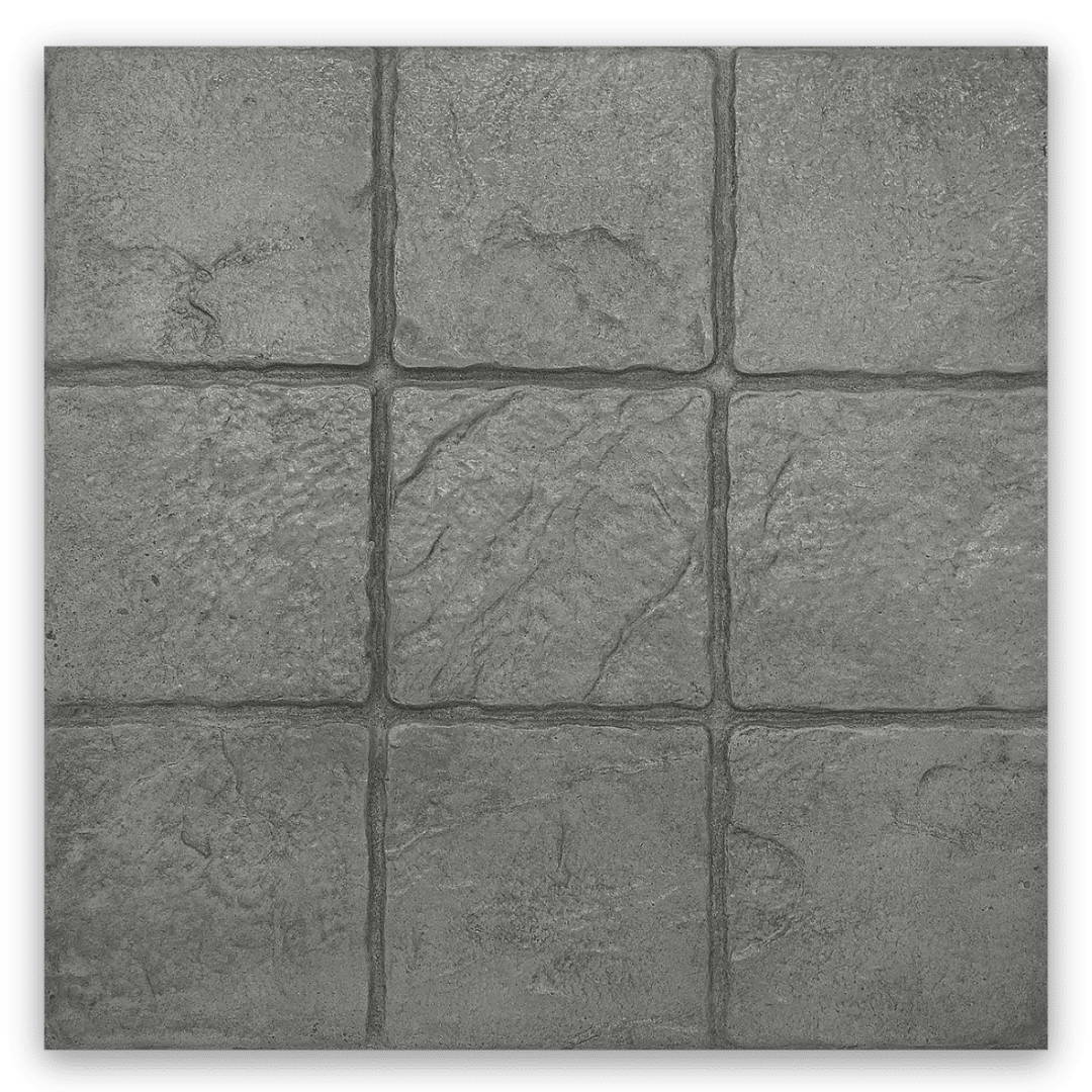 แผ่นทางเท้า 40x40 ซอฟต์ร็อค เทาเข้ม
