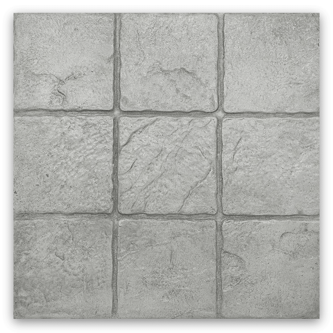 แผ่นทางเท้า 40x40 ซอฟต์ร็อค เทา
