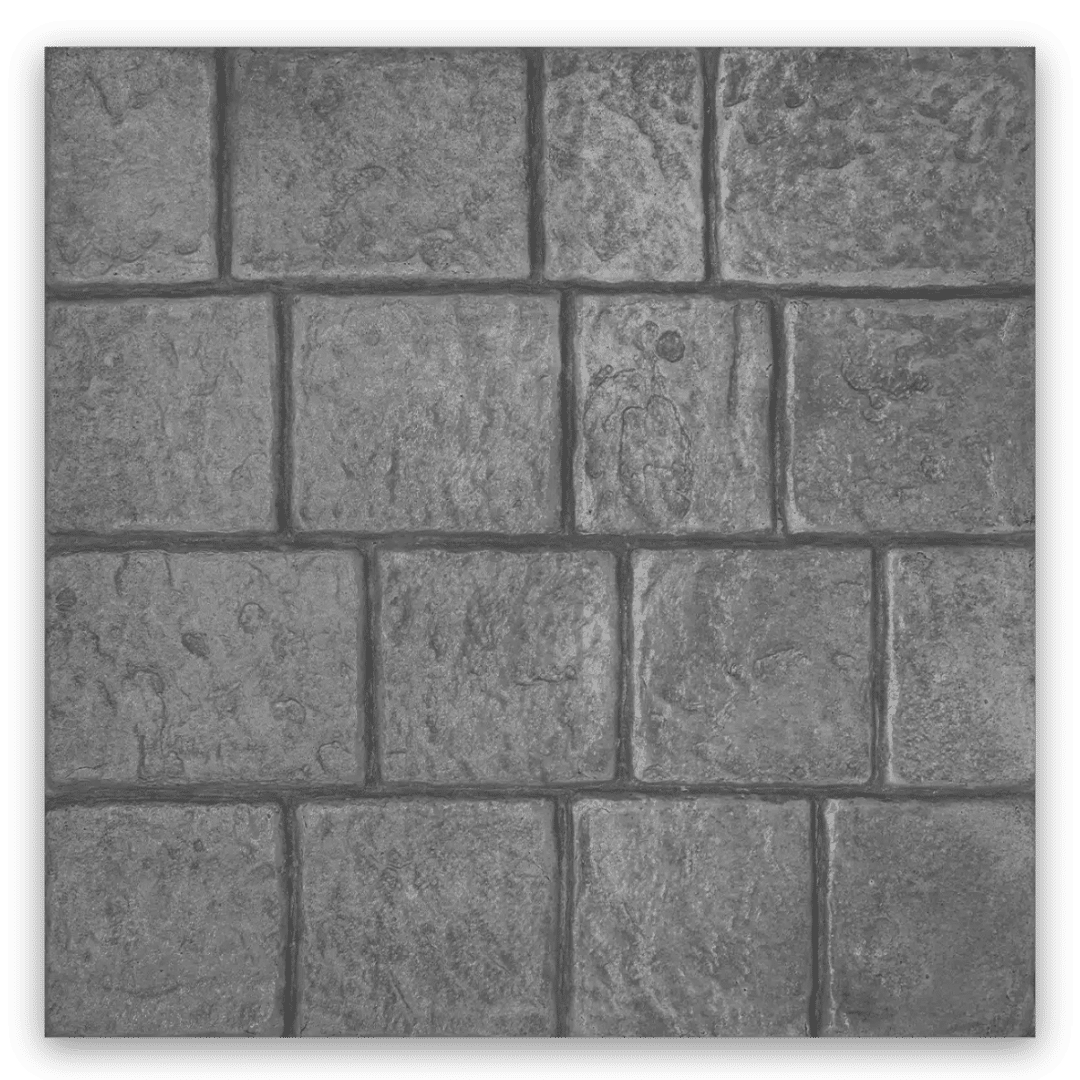 แผ่นทางเท้า 40x40 ฮาร์ดร็อค เทาเข้ม