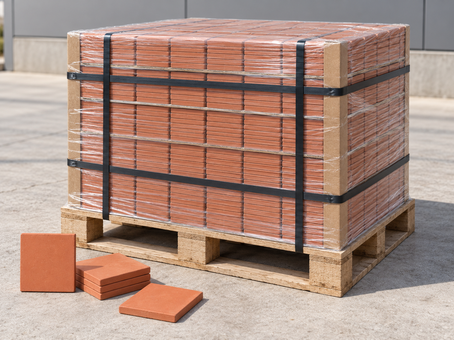 กระเบื้องพื้น–ผนังแพ็กพาเลท สินค้าตรงหมวดอ้างอิงรุ่น กระเบื้องดินเผา 4x4"