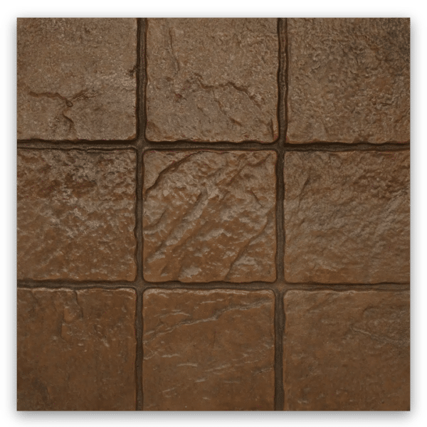 10 แผ่นทางเท้า 40×40 ซอฟต์ร็อค น้ำตาล ขนาด_ 40 x 40 x 3 ซม