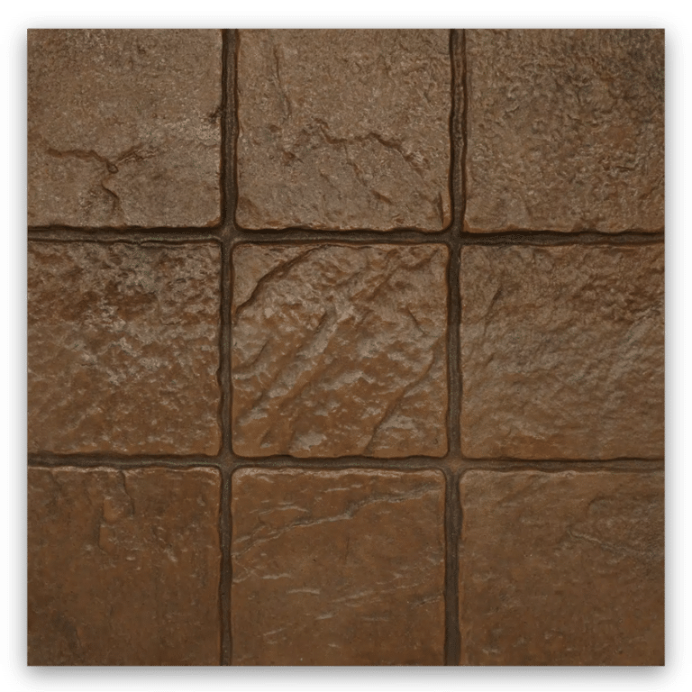 แผ่นทางเท้า 40×40 ซอฟต์ร็อค น้ำตาล
