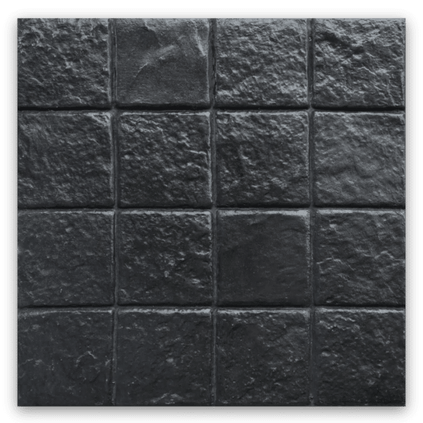 11 แผ่นทางเท้า 40×40 บลูส์ร็อค ดำ ขนาด_ 40 x 40 x 3 ซม