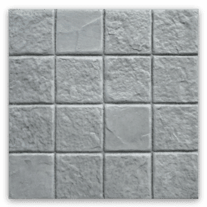 13 แผ่นทางเท้า 40×40 บลูส์ร็อค เทา ขนาด_ 40 x 40 x 3 ซม