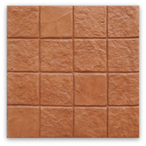 14 แผ่นทางเท้า 40×40 บลูส์ร็อค ส้ม ขนาด_ 40 x 40 x 3 ซม