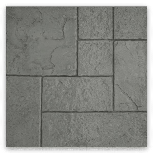 2 แผ่นทางเท้า 40×40 แจ๊สร็อค เทาเข้ม ขนาด_ 40 x 40 x 3 ซม