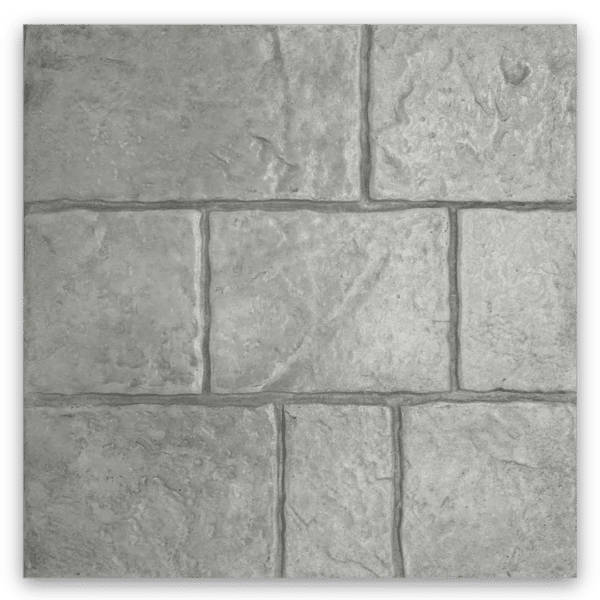 23 แผ่นทางเท้า 40×40 โฟล์กร็อค เทา ขนาด_ 40 x 40 x 3 ซม