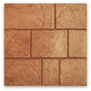24 แผ่นทางเท้า 40×40 โฟล์กร็อค ส้ม ขนาด_ 40 x 40 x 3 ซม