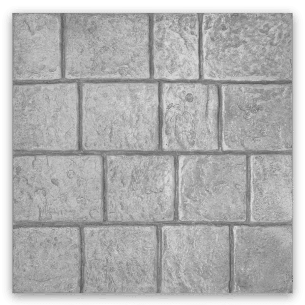 28 แผ่นทางเท้า 40×40 ฮาร์ดร็อค เทา ขนาด_ 40 x 40 x 3 ซม