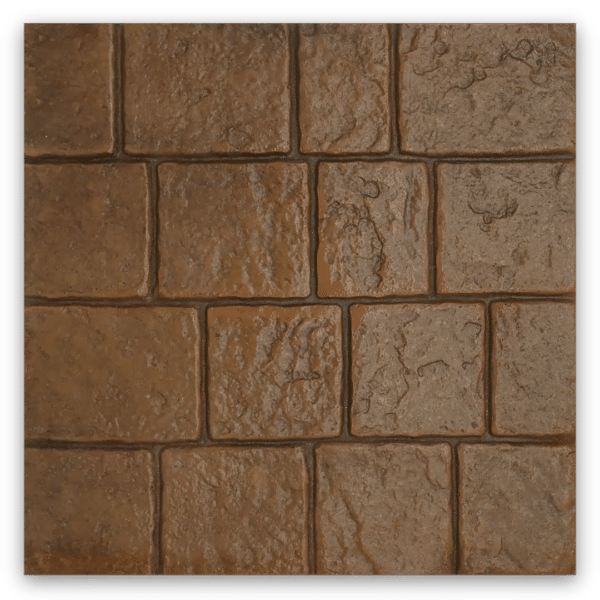 30 แผ่นทางเท้า 40×40 ฮาร์ดร็อค น้ำตาล ขนาด_ 40 x 40 x 3 ซม