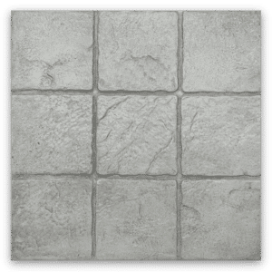 8 แผ่นทางเท้า 40×40 ซอฟต์ร็อค เทา ขนาด_ 40 x 40 x 3 ซม
