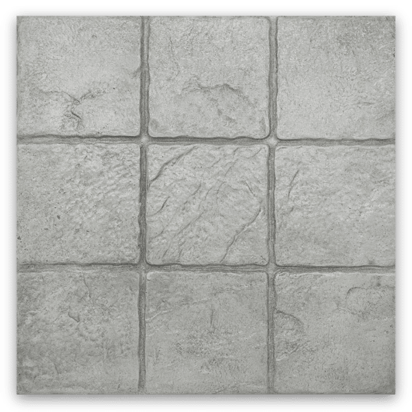 8 แผ่นทางเท้า 40×40 ซอฟต์ร็อค เทา ขนาด_ 40 x 40 x 3 ซม