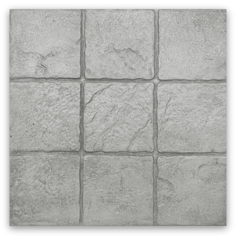 แผ่นทางเท้า 40×40 ซอฟต์ร็อค เทา
