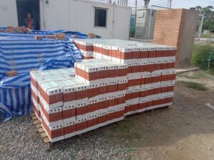 กระเบื้องดินเผา 8x8 สีไลท์เรด แม่จริม น่าน 00002