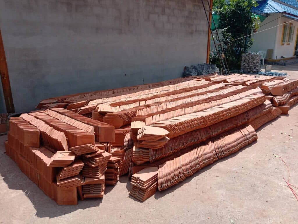 ส่ง กระเบื้องสุโขทัย ธรรมชาติ บางพลี สมุทรปราการ