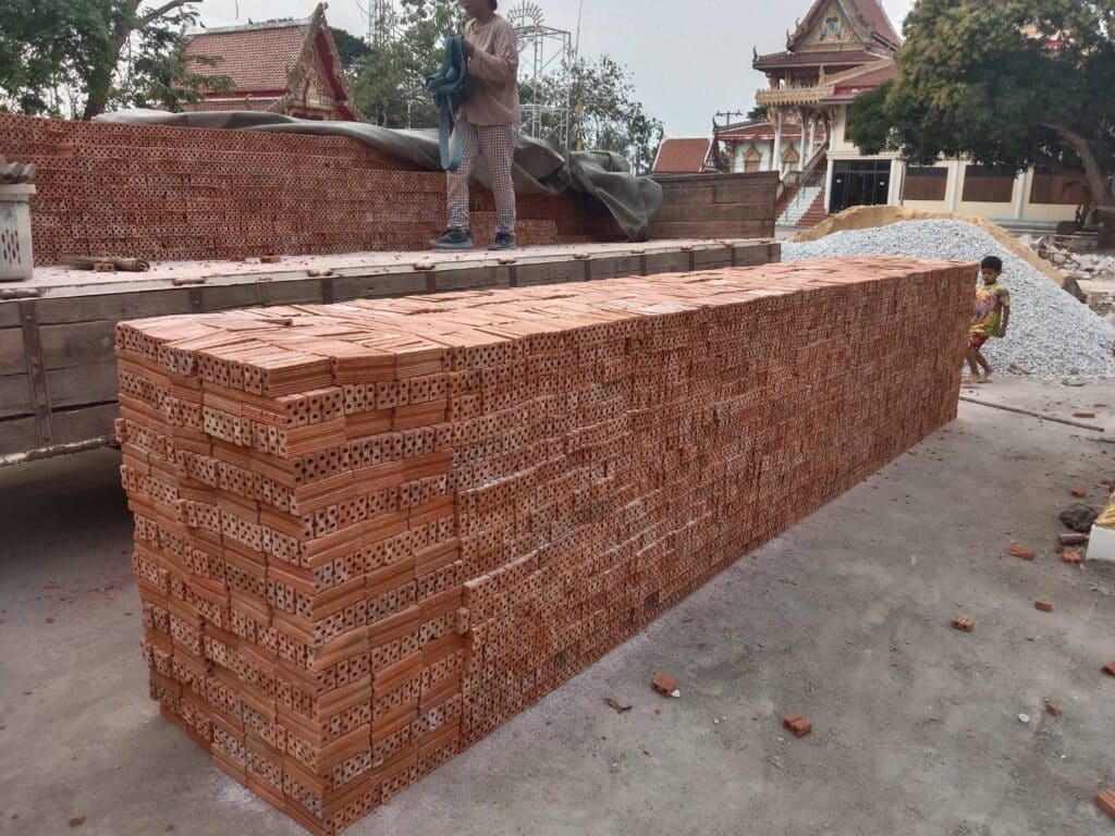 ส่ง อิฐมอญ 2 รูเล็ก ราชเทวี กรุงเทพ