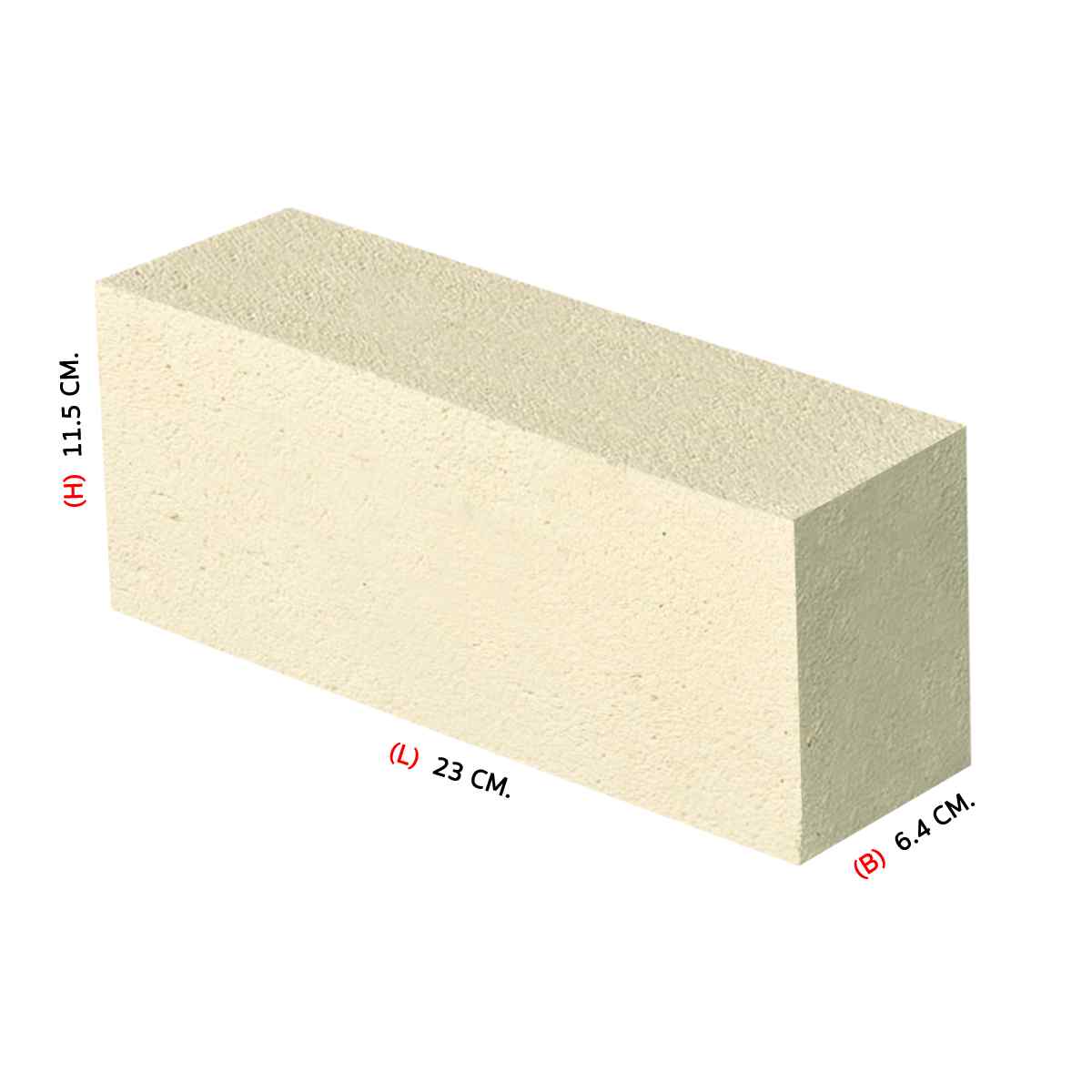 อิฐฉนวนทนความร้อน C1-ST64