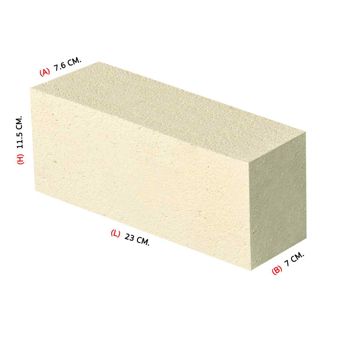 อิฐฉนวนทนความร้อน HI16-EA70