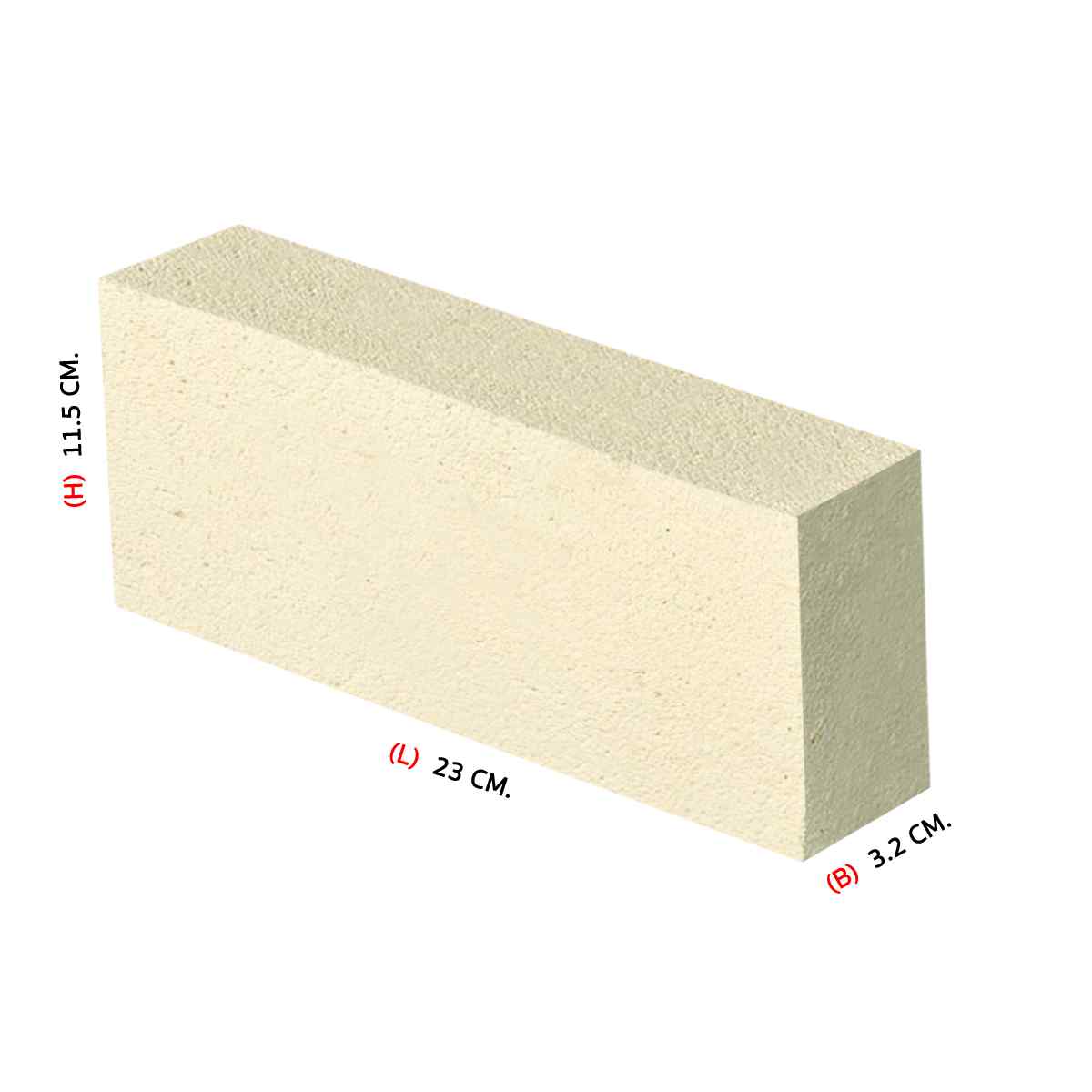 อิฐฉนวนทนความร้อน HI16-SP32