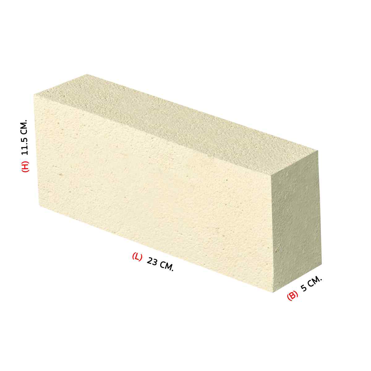 อิฐฉนวนทนความร้อน HI16-SP50