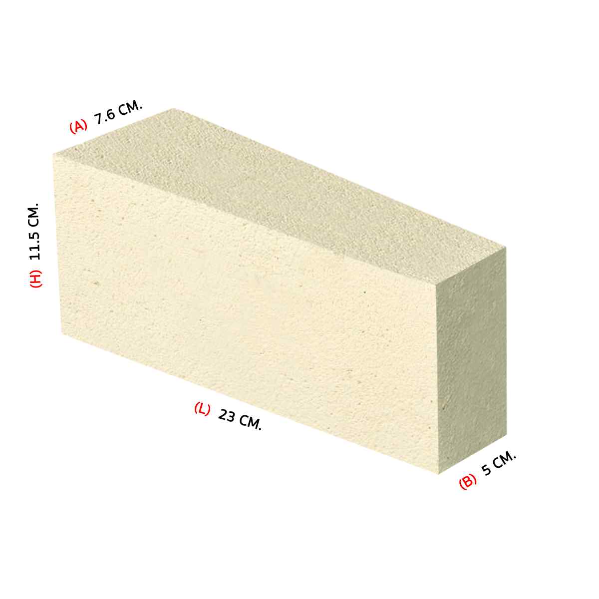อิฐฉนวนทนความร้อน HI20-EA50