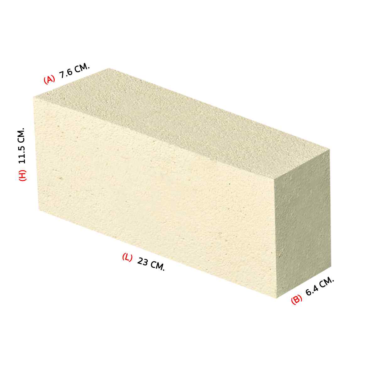 อิฐฉนวนทนความร้อน HI20-EA64