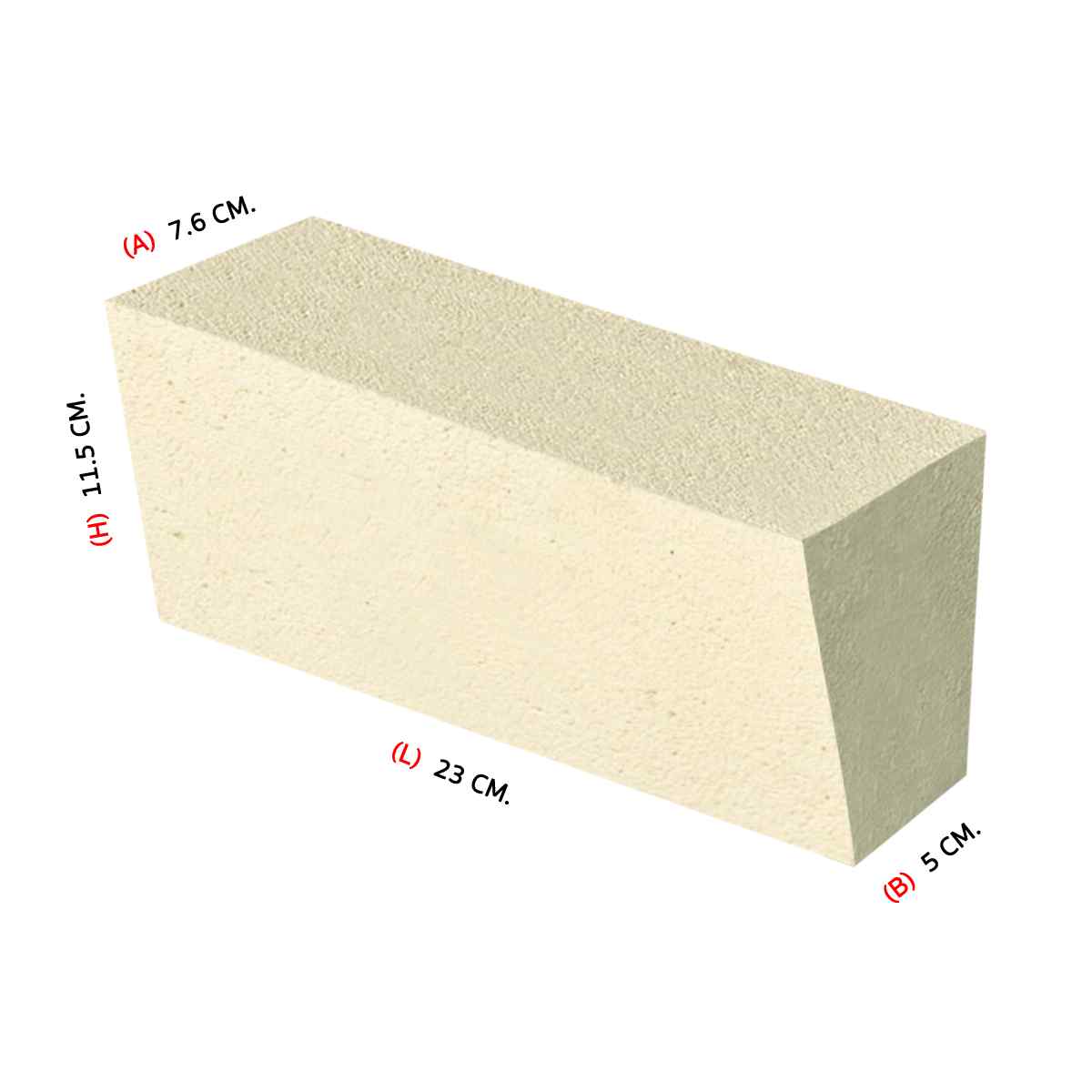อิฐฉนวนทนความร้อน HI20-SA50
