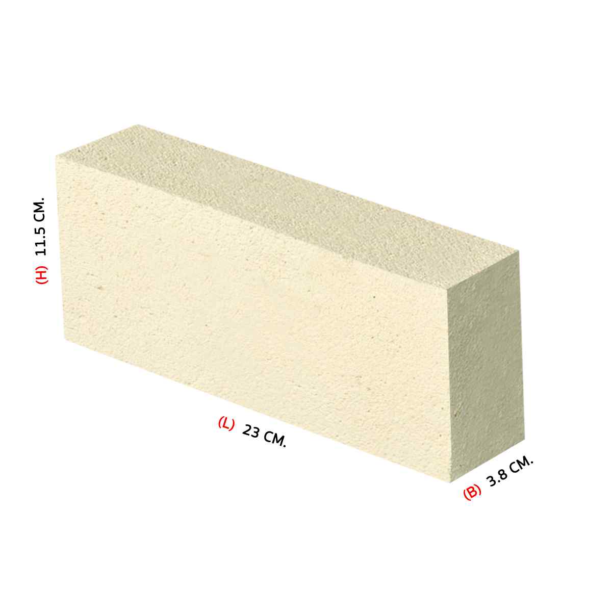 อิฐฉนวนทนความร้อน HI20-SP38