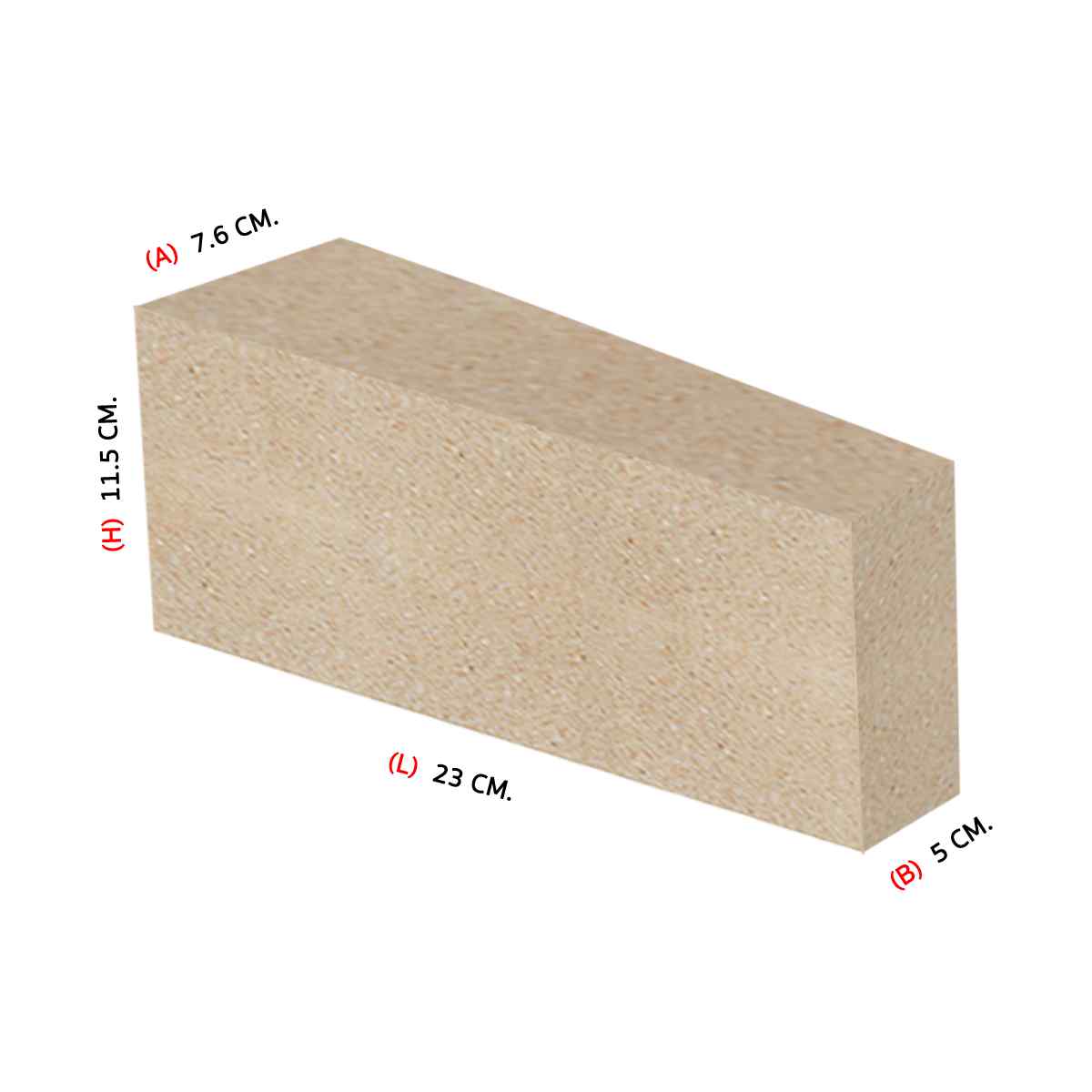 อิฐทนไฟ K43-EA50