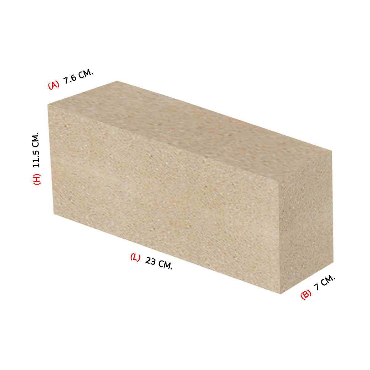 อิฐทนไฟ K43-EA70