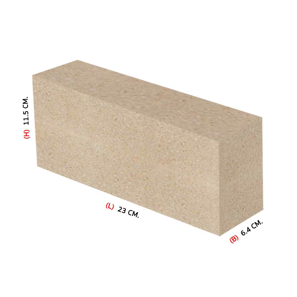 อิฐทนไฟ K43-ST64