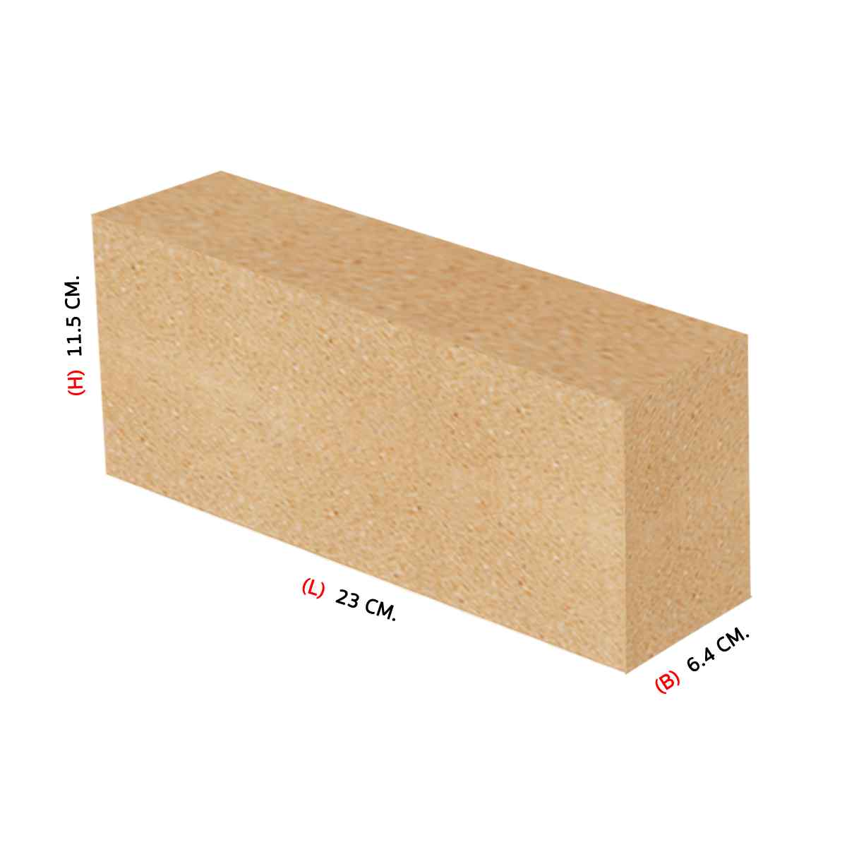 อิฐทนไฟ SK36-ST64