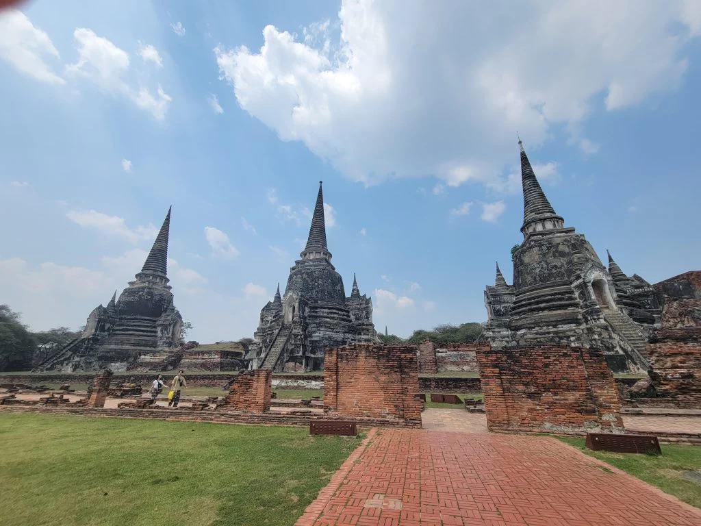 เจดีย์สามองค์วัดพระศรีสรรเพชญ์ พระนครศรีอยุธยา