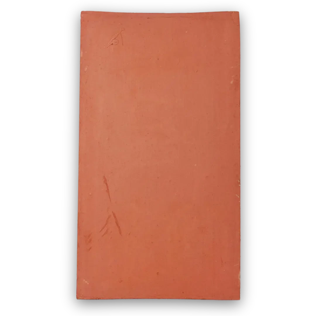 กระเบื้องหม่อม รุ่นกลาง 5×9 นิ้ว สีธรรมชาติ ขนาด 13×23×1.3 ซม.