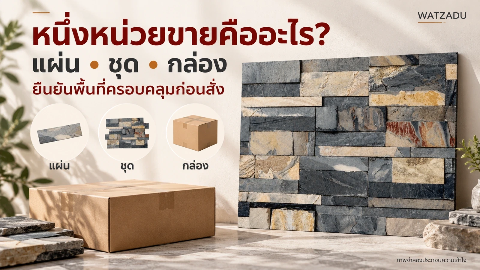 หนึ่งหน่วยขายคืออะไร? — แผ่น • ชุด • กล่อง — ยืนยันพื้นที่ครอบคลุมก่อนสั่ง