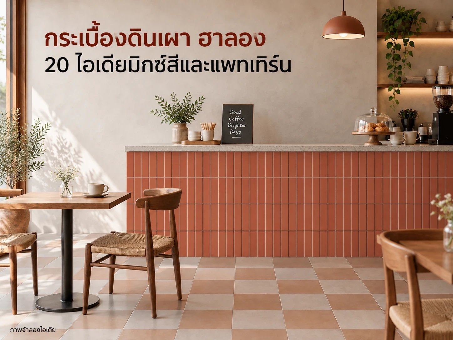 กระเบื้องดินเผา ฮาลอง: 20 ไอเดียมิกซ์สีและแพทเทิร์นให้บ้านมีสไตล์