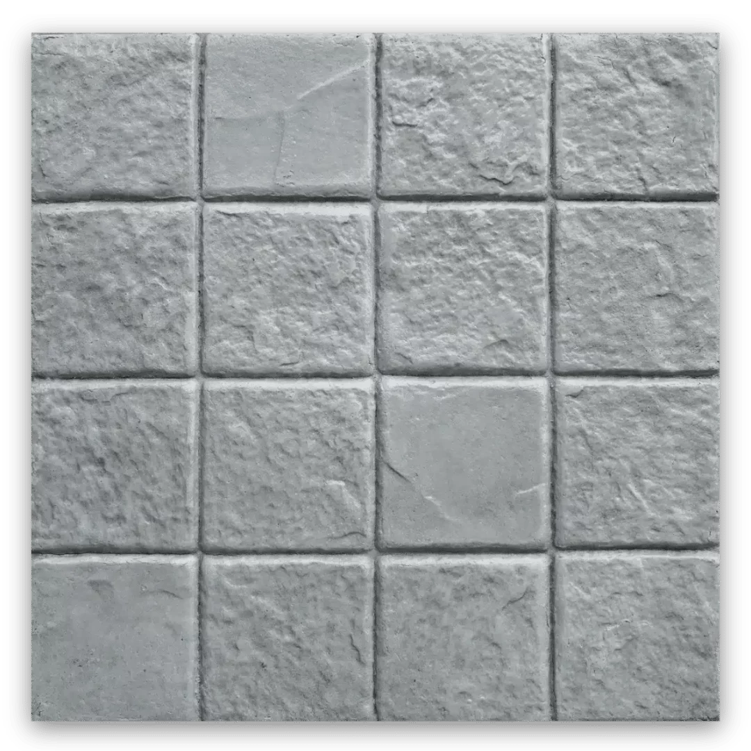 แผ่นทางเท้า 40×40 บลูส์ร็อค เทา