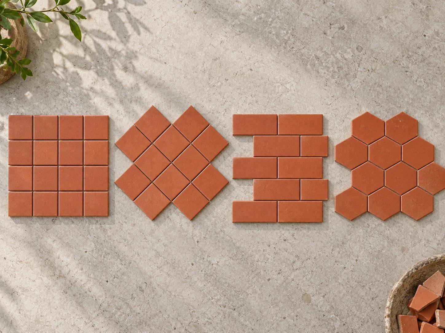 42200-05-ลายปู-ดินเผาไทย-สีธรรมชาติ-10×10และ10×20ซม