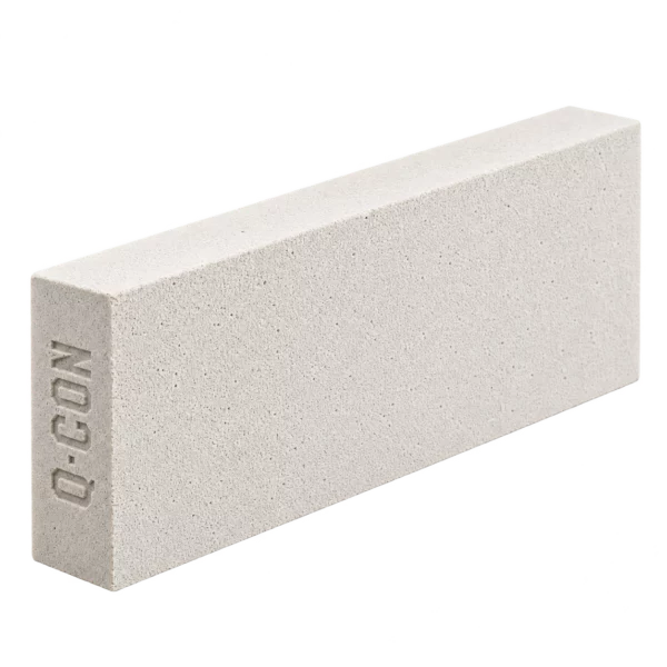 อิฐมวลเบา คิวคอน จี2 สีขาวนวล ขนาด 20×60×7.5 ซม. หนา 7.5 ซม.