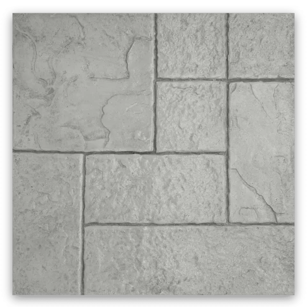 3 แผ่นทางเท้า 40×40 แจ๊สร็อค เทา ขนาด_ 40 x 40 x 3 ซม