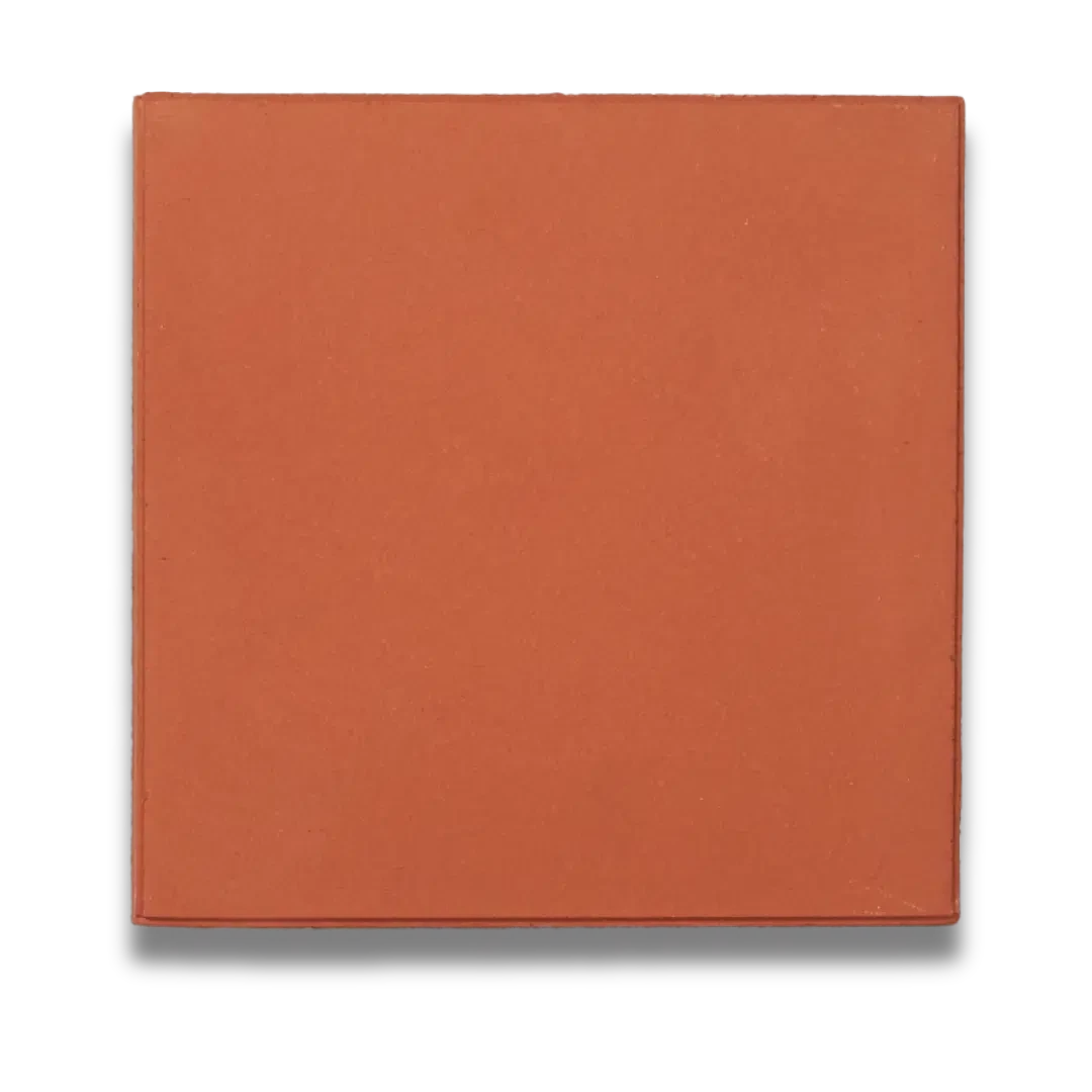 ภาพสินค้าจริง กระเบื้องดินเผา 8×8″ สีไลท์เรด