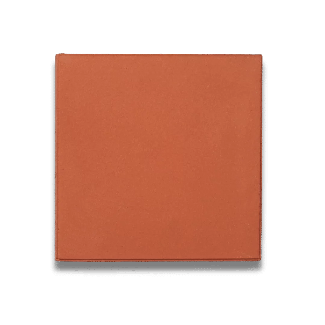 กระเบื้องดินเผา 6×6″ สีไลท์เรด