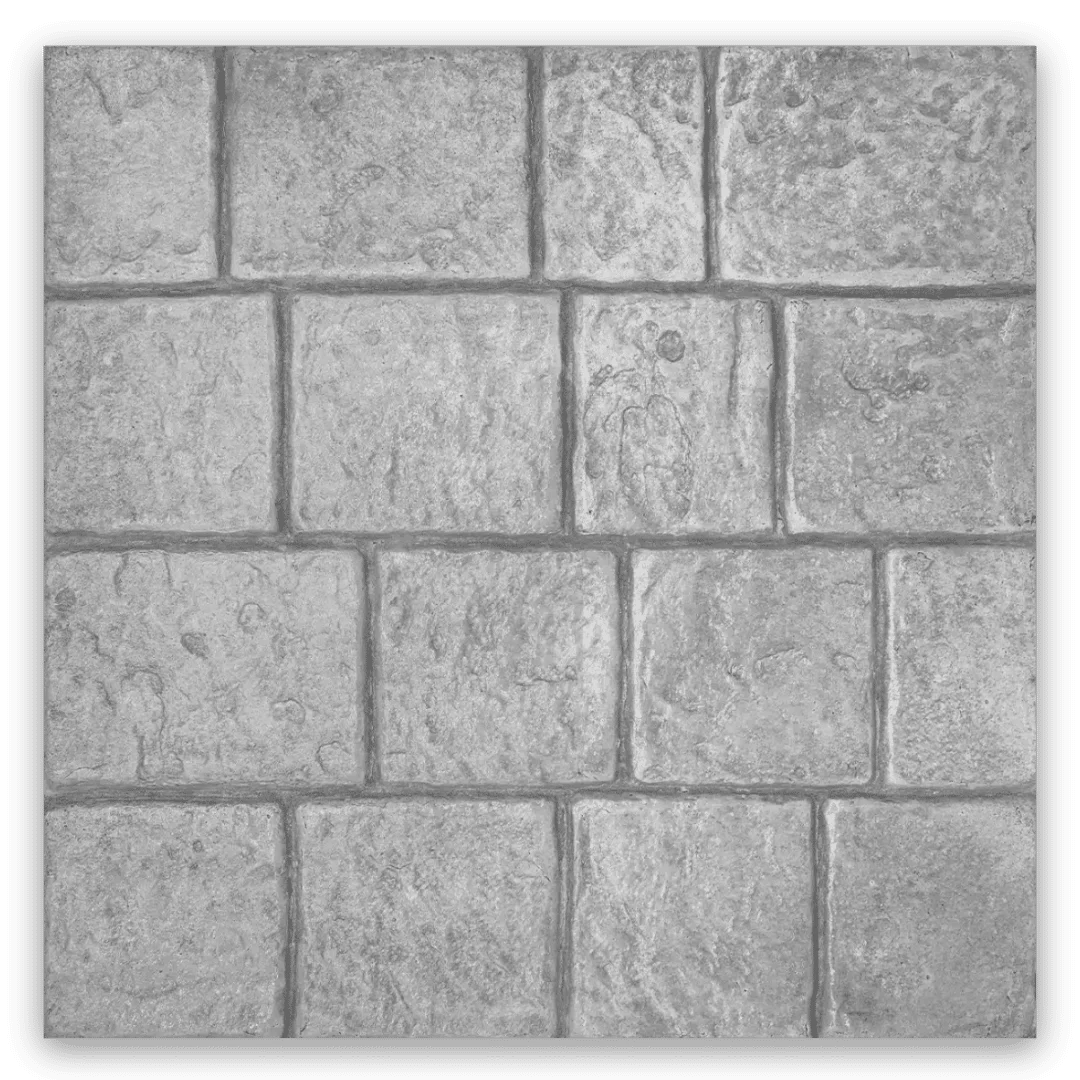 แผ่นทางเท้า 40×40 ฮาร์ดร็อค เทา