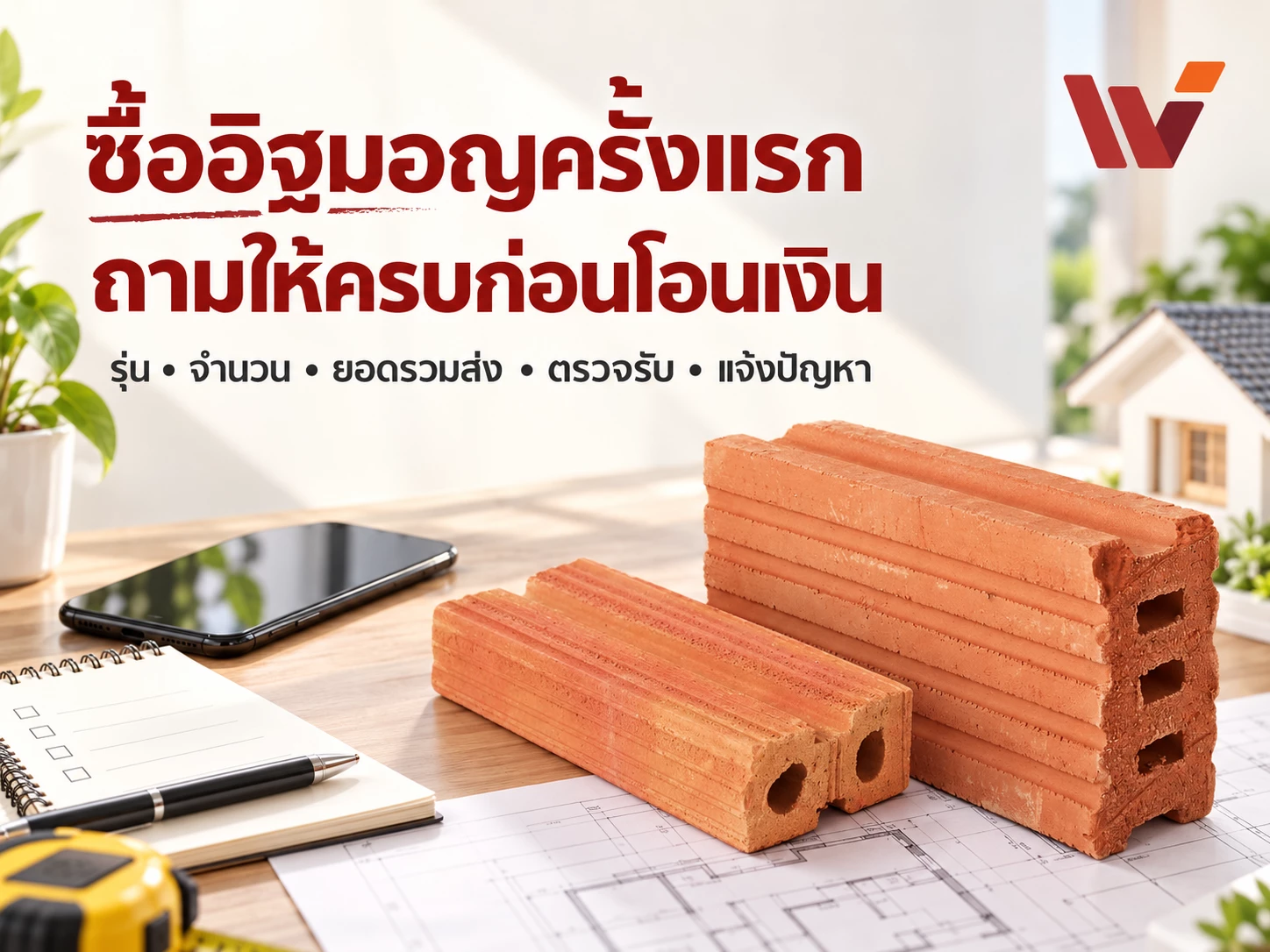 ราคาอิฐน่าสนใจ…แต่ถามครบหรือยัง? 5 คำถามก่อนโอนเงิน